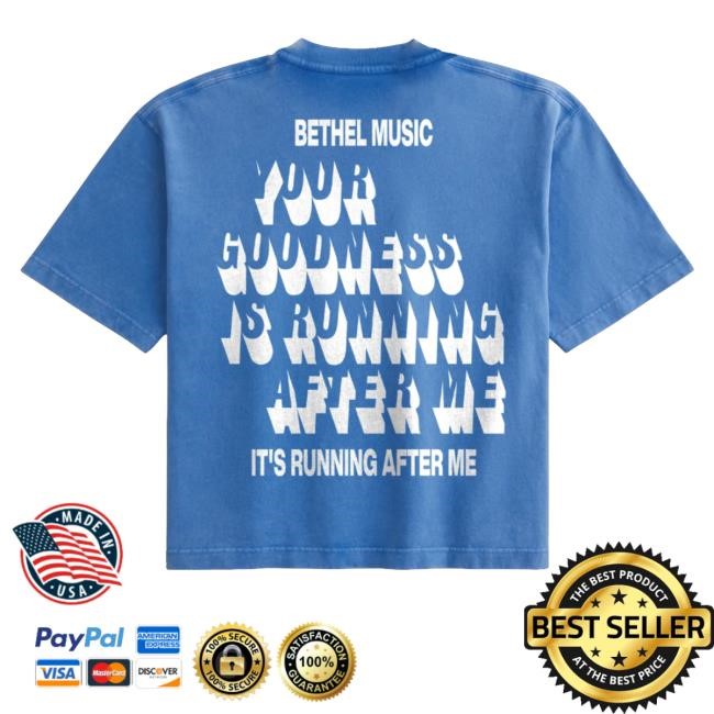 Goodness Of God Blue T Shirt Official Bethel Music Merch Shop Store Goodness Of God Blue T Shirts