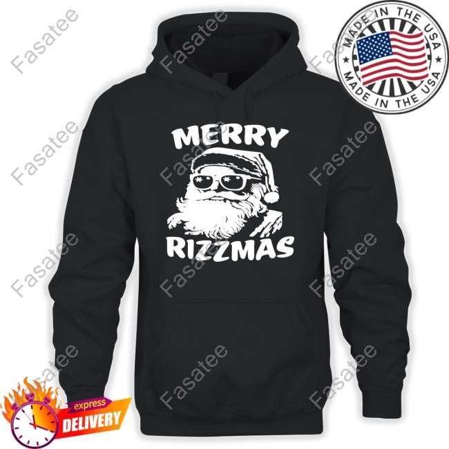 Blake Grupe Wearing Merry Rizzmas Tee Shirt