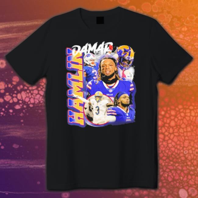 Love For 3 Damar Hamlin Bootleg shirt