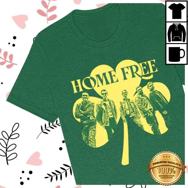 Home Free Music Shamrock Long Sleeve T Shirt