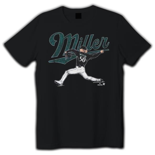 Seattle Mariners Bryce Miller Signature Shirt Seattle Mariners Bryce Miller Signature Shirt