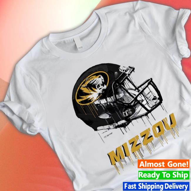 Missouri Tigers Helmet Champions New Design Tee