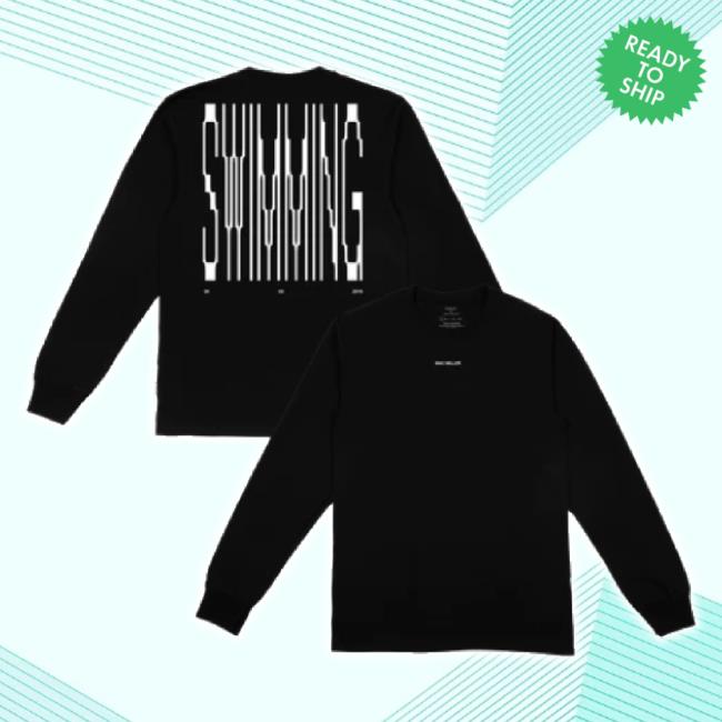 Official Mac Millers Website Merch Store Swimming Pixels T-Shirt Macmillerswebsite Shop