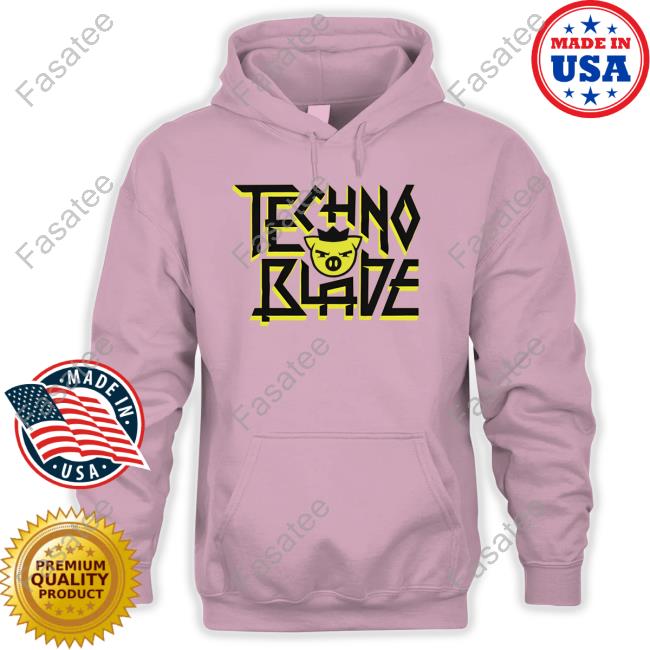 Technoblade Merch Sarcoma Awareness Wordmark Long Sleeve T Shirt
