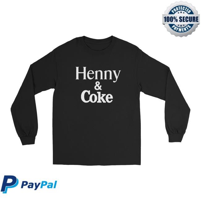 Insomniac Shop Merch Store Henny & Coke Men’S Long Sleeve Hoodie