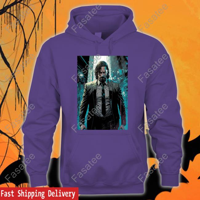 Illustration John Wick Sweatshirt