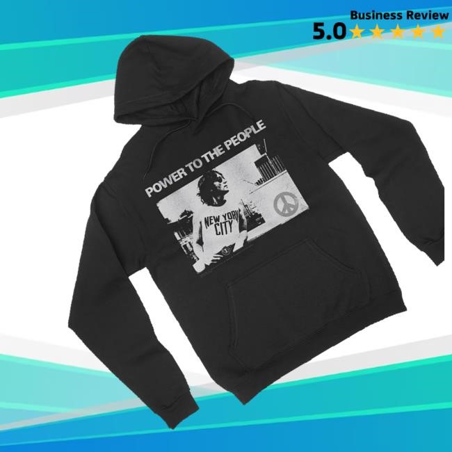 John Lennon Merch Shop Store Power To The People Nyc T Shirt John Lennon Power To The People Nyc Shirts