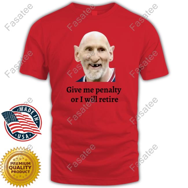 Official Give Me Penalty Or I Will Retire Long Sleeve Shirt