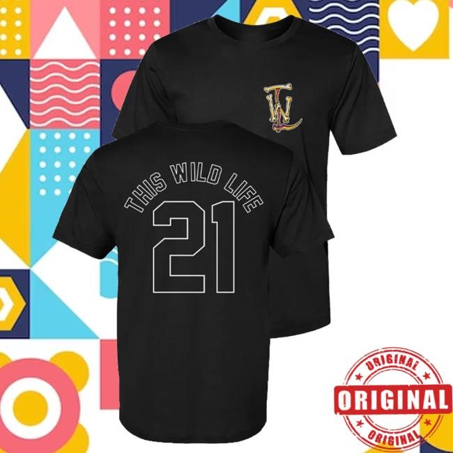 This Wild Life Band Merch Basketball Tee (Black) Shirt