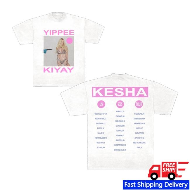 Kesha Merch Store Shop Yippee Ki Yay Tour Hoodie Sweatshirt
