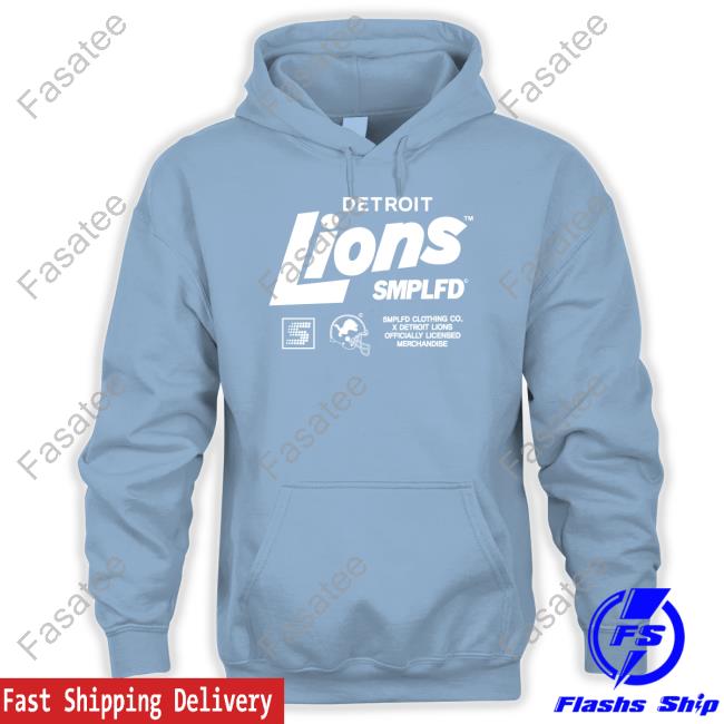 Detroit Lions Smplfd T Shirts