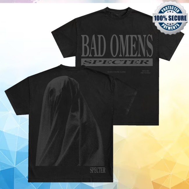 Bad Omens Merch Ghost T-Shirt, Hoodie, Tank Top, Sweater And Long Sleeve T-Shirt Blk