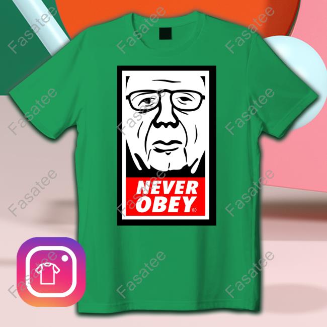 Official Never Obey Large Print Shirt