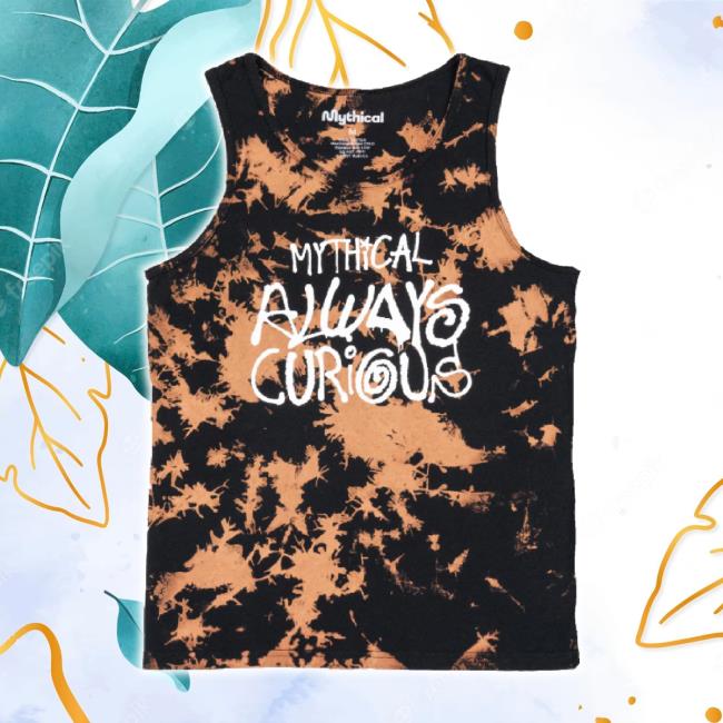 Trending Mythical Merch Store Always Curious Splatter Long Sleeve Tee Mythical Shop