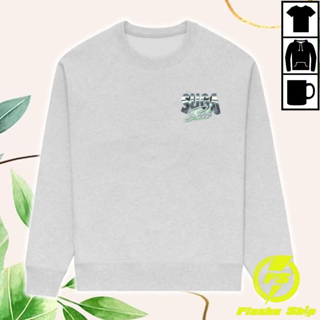 Official The Suga Merch Store Suga Era Ring Heather Grey Hoodie Sugashop