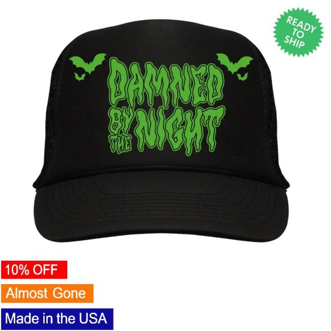 Damnedbythenightrock Store Damned By The Night Trucker Hat