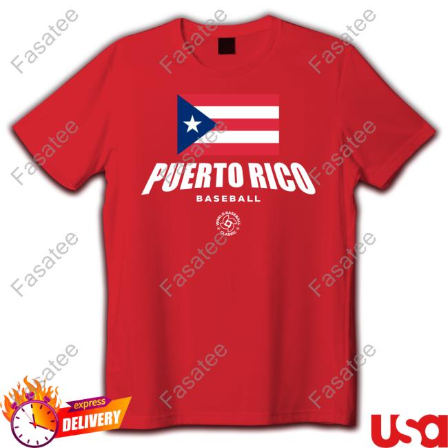 Puerto Rico Baseball Tee Shirt