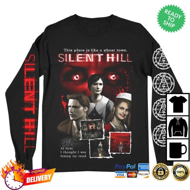 Official Konami Shop Silent Hill 1999 Oks Exclusive Hooded Sweatshirt