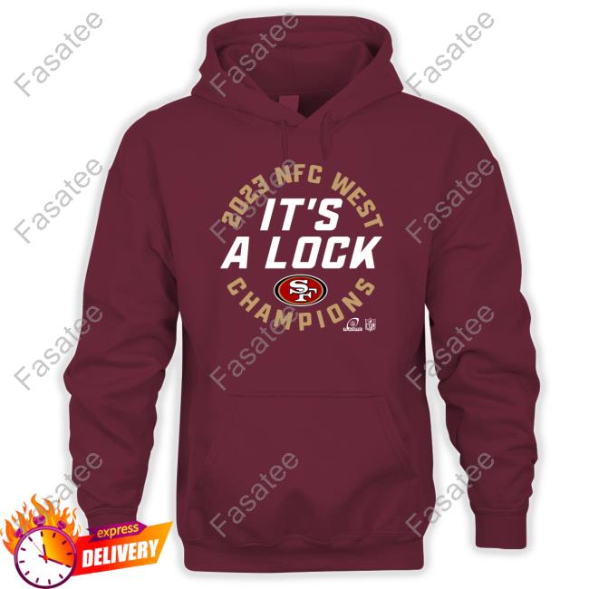 San Francisco 49Ers 2023 Nfc West It's A Lock Champions Tee Shirt