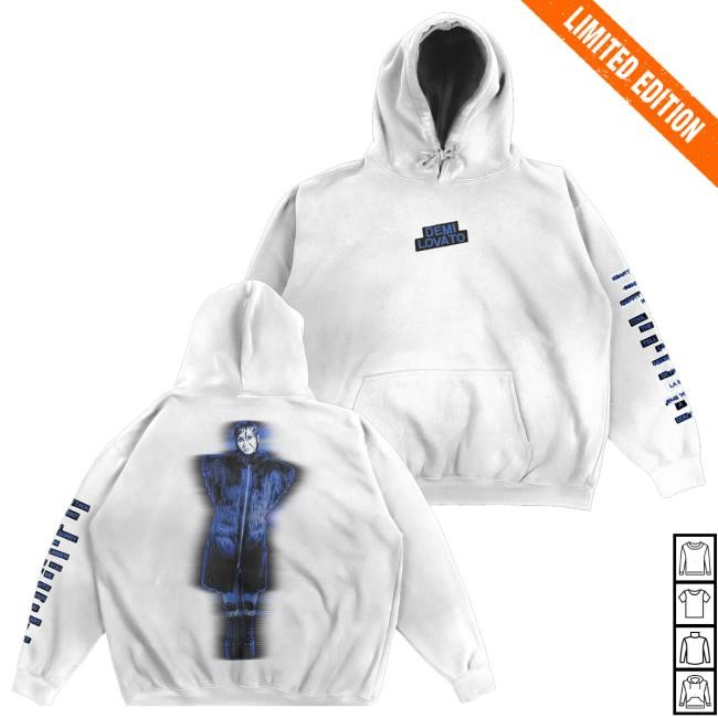 Demi Lovato Merch Store Revamped White Crewneck Sweatshirt