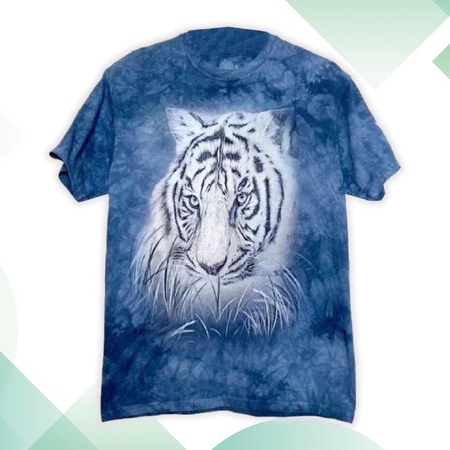 The Mountain White Tiger Niagara Falls Canada Tie Dye Shirts