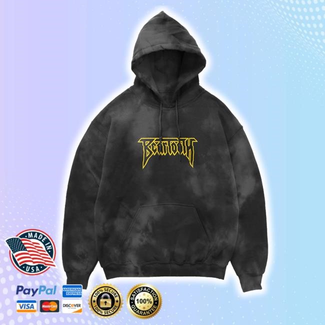 Beartoothband Merch Snake On My Back Dye Hoodie