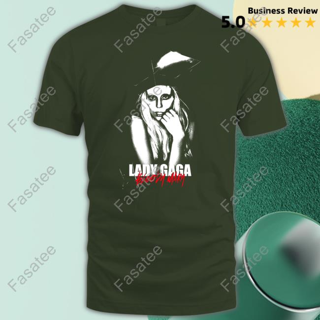 Lady Gaga Bloody Mary Photo T Shirts