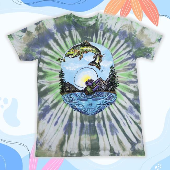 Official Grateful Dead X Tgr Steal Your Fish & Listen To The River Sing New Shirt