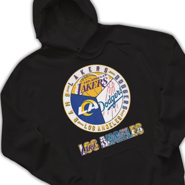 Los Angeles Lakers Dodgers Rams City Champions 2023 shirt