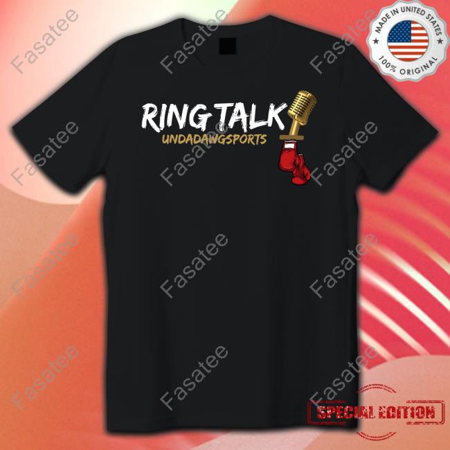 Ryan Garcia Ring Talk Undadawgsports Sweatshirt