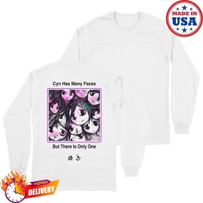 Downright Merch Shop Cynthoni - Many Faces Long Sleeve t-shirt, hoodie, tank top, sweater and long sleeve t-shirt