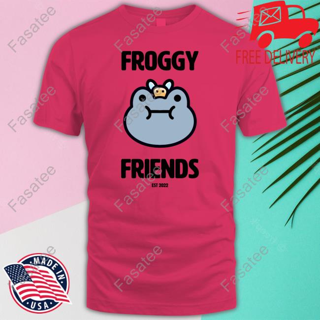 Froggy Friends Est 2022 Tee Shirt