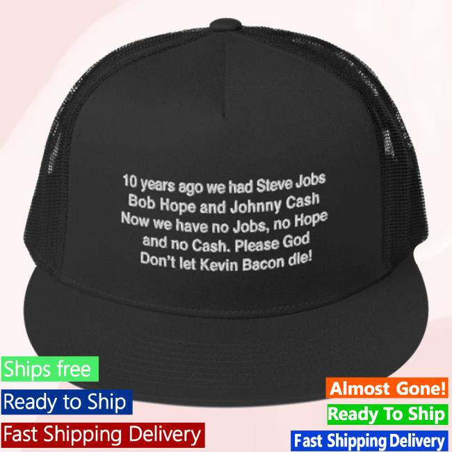 Thegoodshirts Merch Shop 10 Years Ago We Had Steve Job Hat