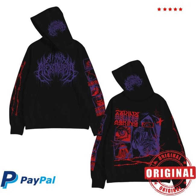 Asking Alexandria Black Deathcore T Shirt
