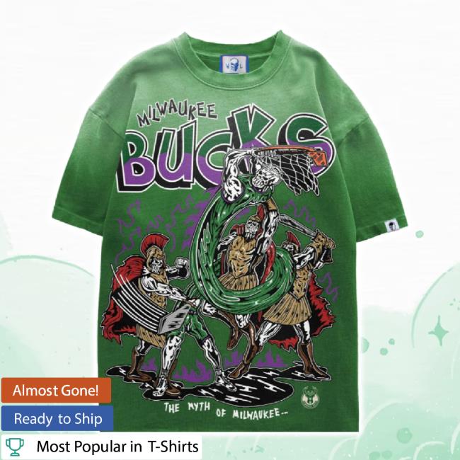 Trending Warren Lotas Bucks Myth Shirts (Faded Green)