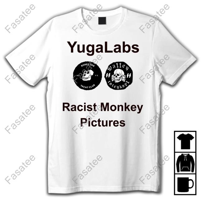 Pauly Yugalabs Racist Monkey Pictures T Shirt