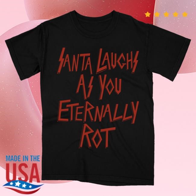 Official Pentagram Peter Pan Merch Store Santa's Slayer Black t-shirt, hoodie, tank top, sweater and long sleeve t-shirt