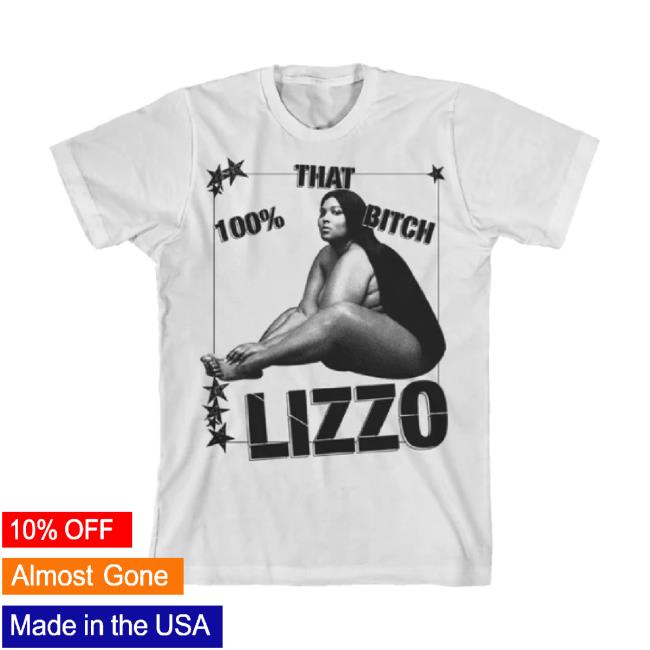 Trending Lizzo Music Merch Store Lizzo 100% New Shirt (White) Lizzomusic Shop