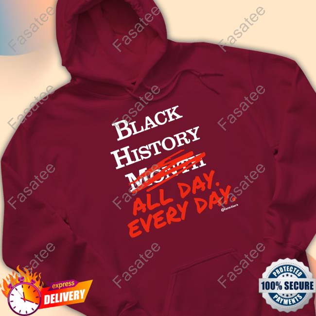 Kenny Akers Black History Month All Day Every Day Shirt