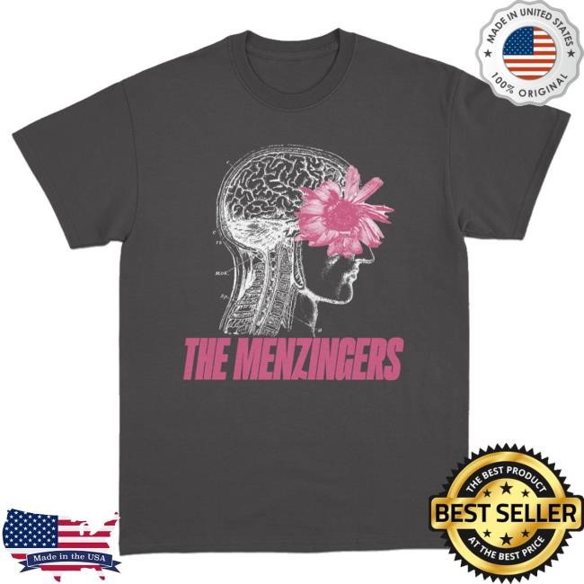 The Menzingers Merch Store Brain Flower Shirt