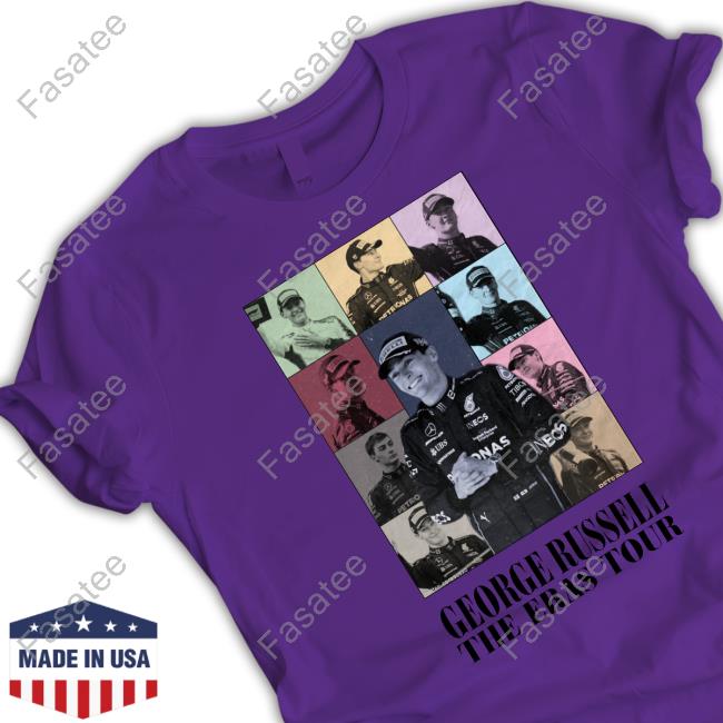 Official George Russell The Eras Tour T Shirt