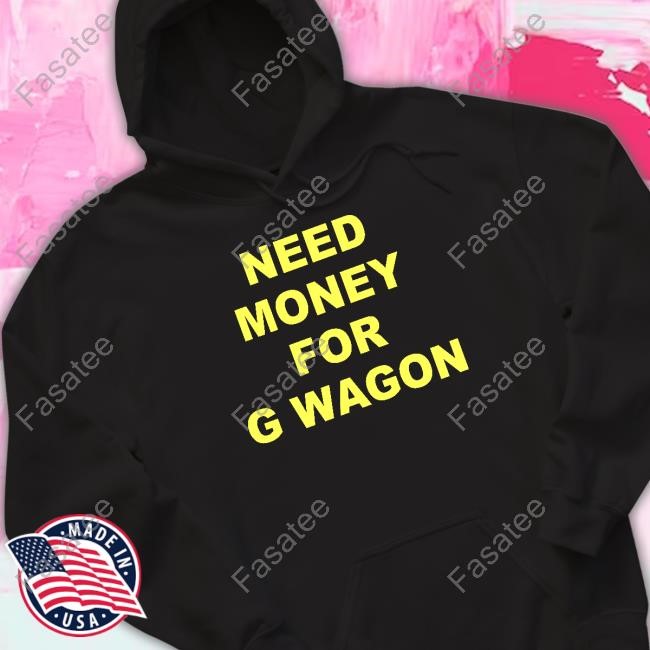 Forest Ripperton Wearing Need Money For G Wagon Long Sleeve Shirt