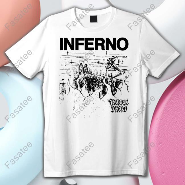Freddiedredd Store Inferno White T Shirt