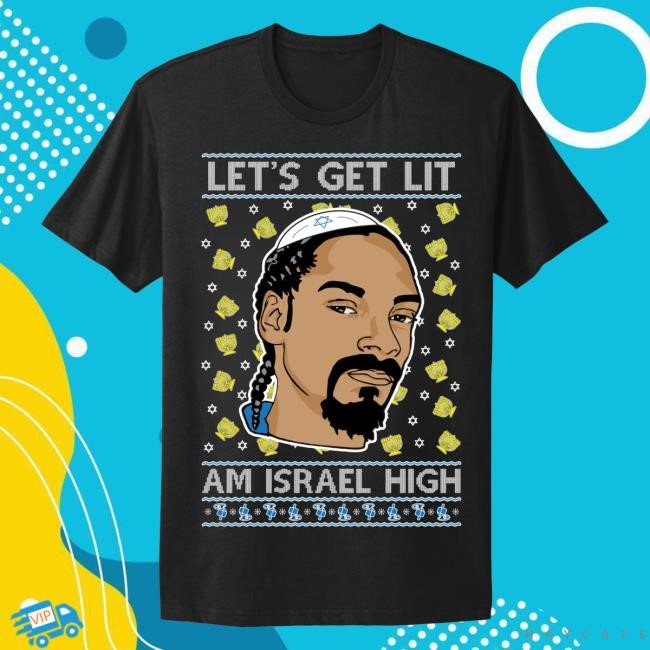 Get Lit Am Israel Hanukkah Hoodie