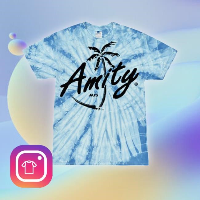 Palm Tree Scythe Spider Baby Blue Shirts