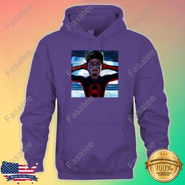 Spiderman Miles Morales When Kilometer Immorales Walks In Shirts