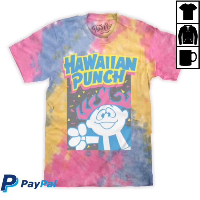 Retro Hawaiian Punch Tie Dye Classic Shirt Sherbert Tie Dye