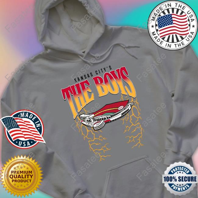 The Boys Kc Lightning Tee Shirt The Boys Kc Lightning Sweatshirt