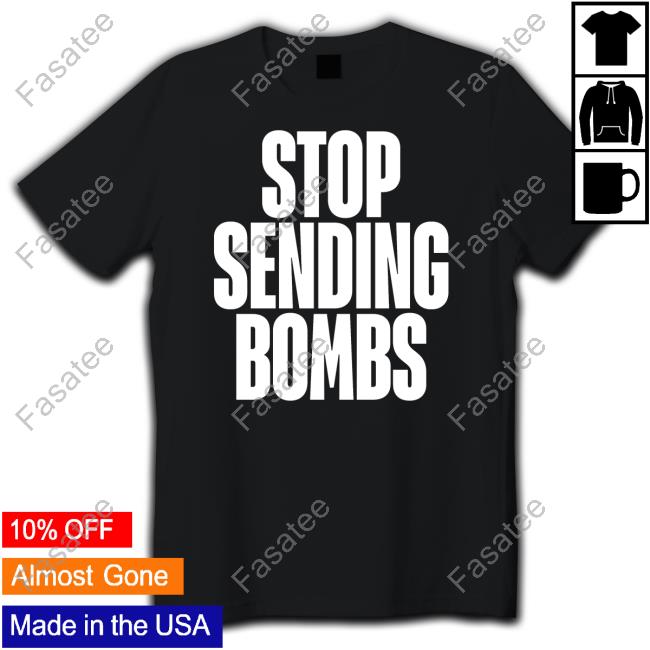 Stop Sending Bombs Hooded Sweatshirt