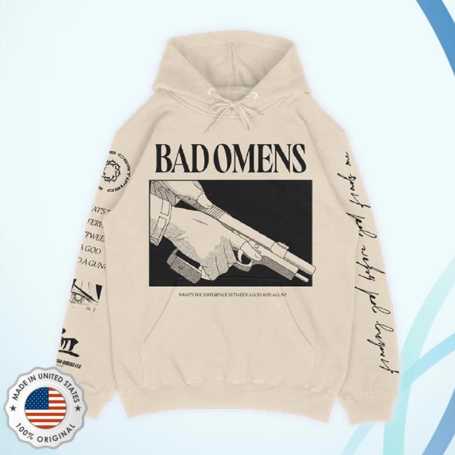 Official Bad Omens Store Gun Sweaters